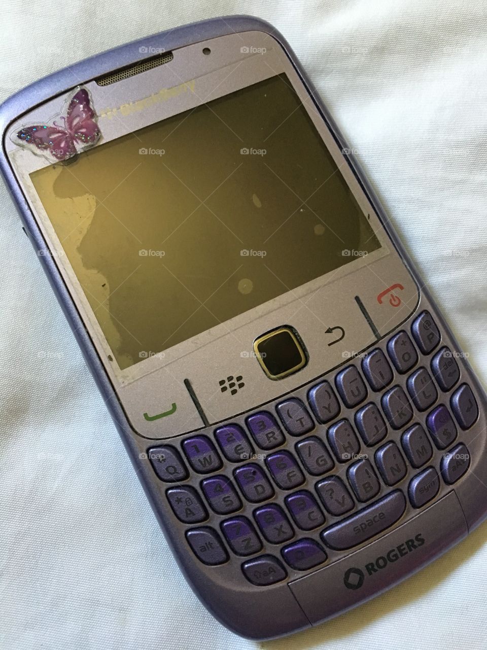 Purple Blackberry- phone 