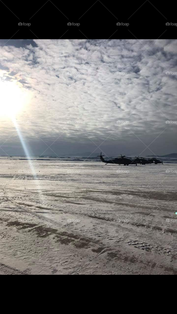 Helios  on the ground