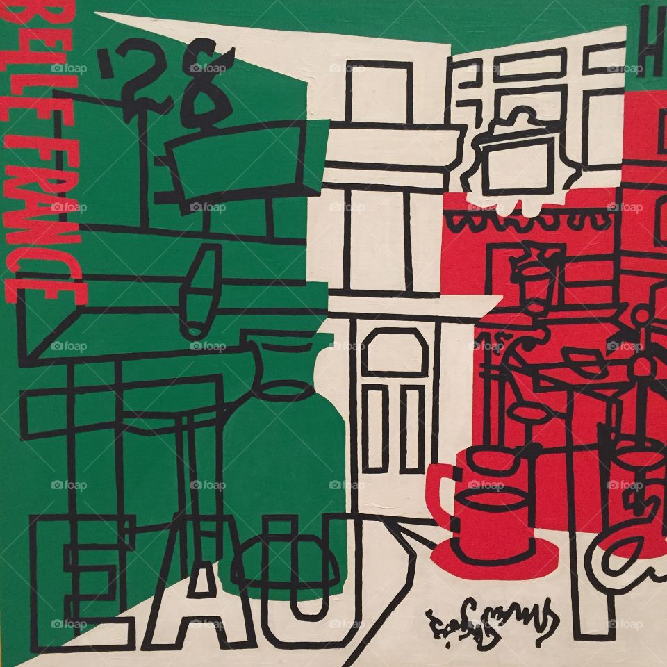 Art in Detail, fine art, painting, Stuart Davis 