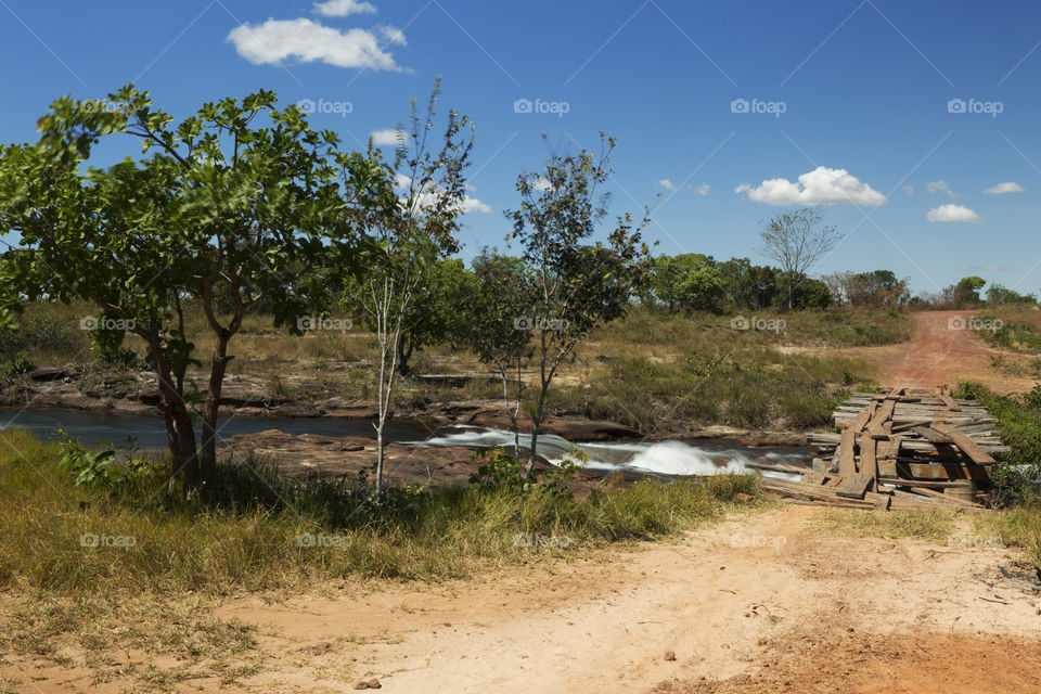 Road in Jalapao State Park.