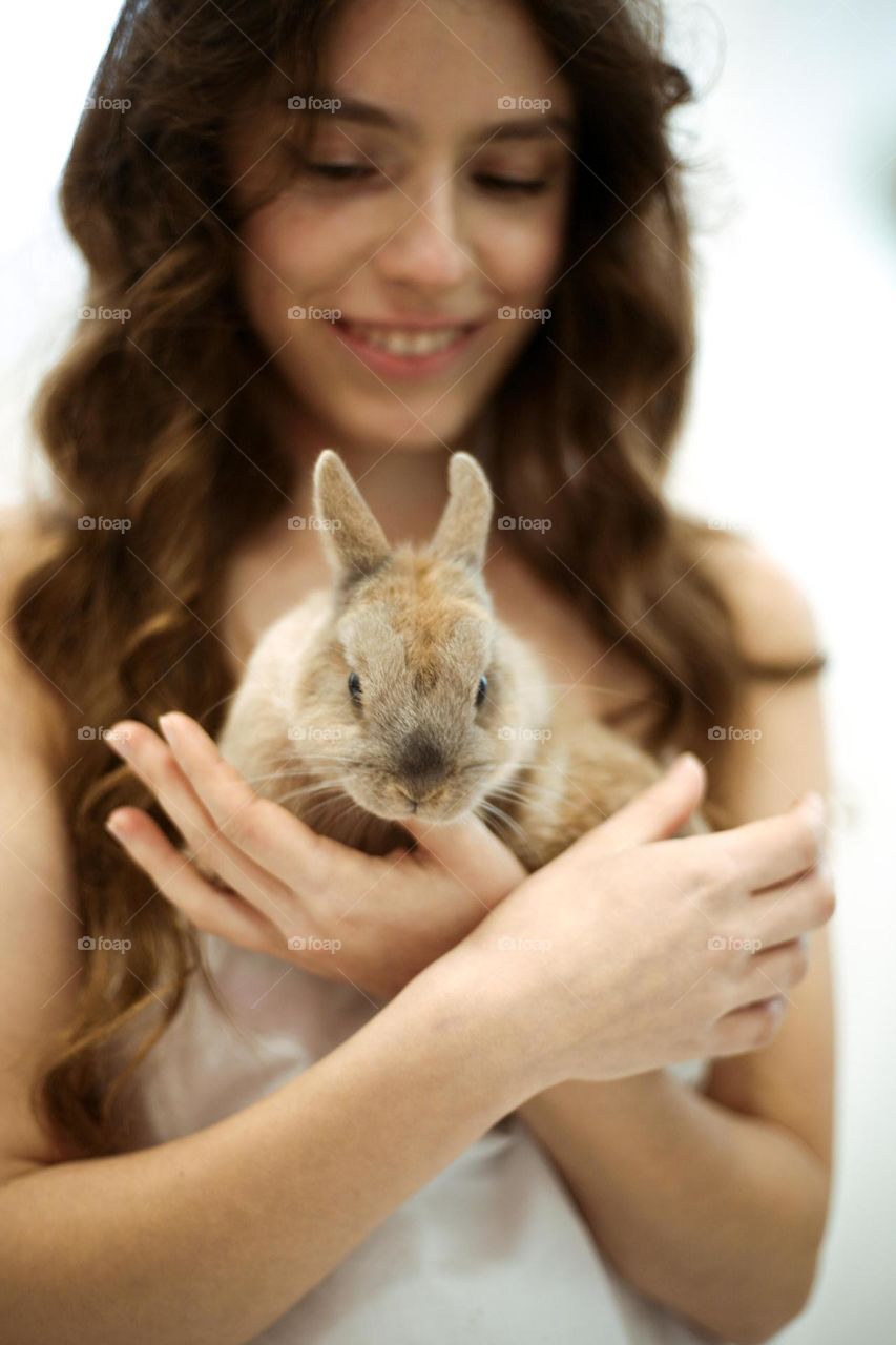 Glimmers moment in dream with rabbit 