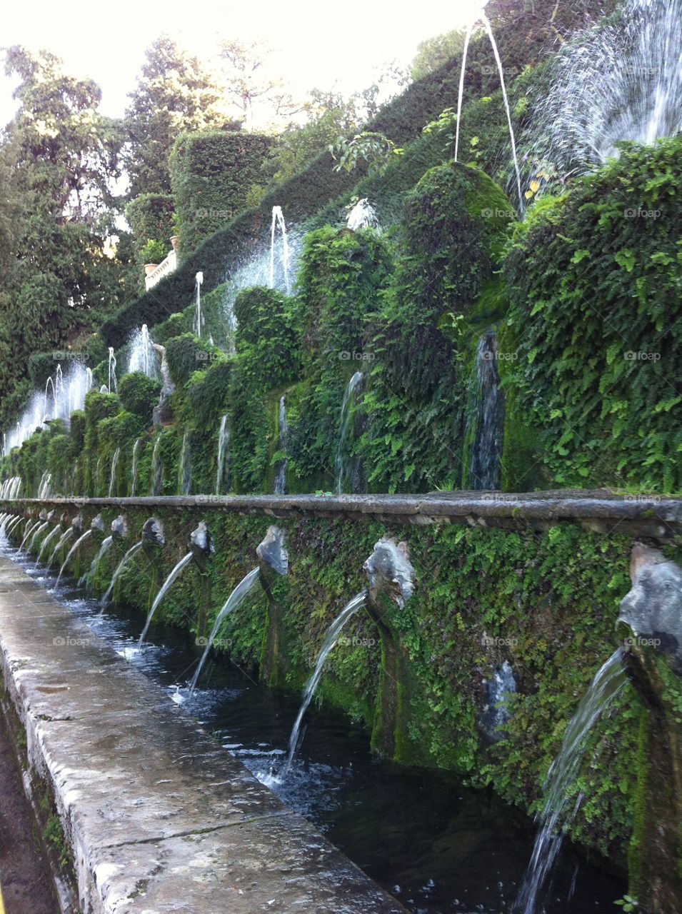 Wall of Fountains 