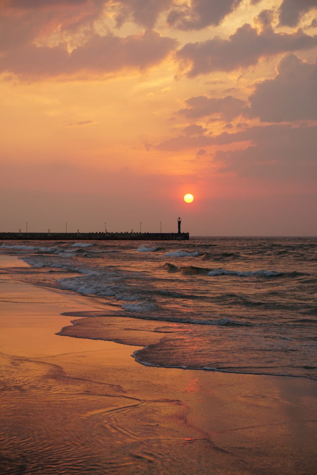 Łeba sunset