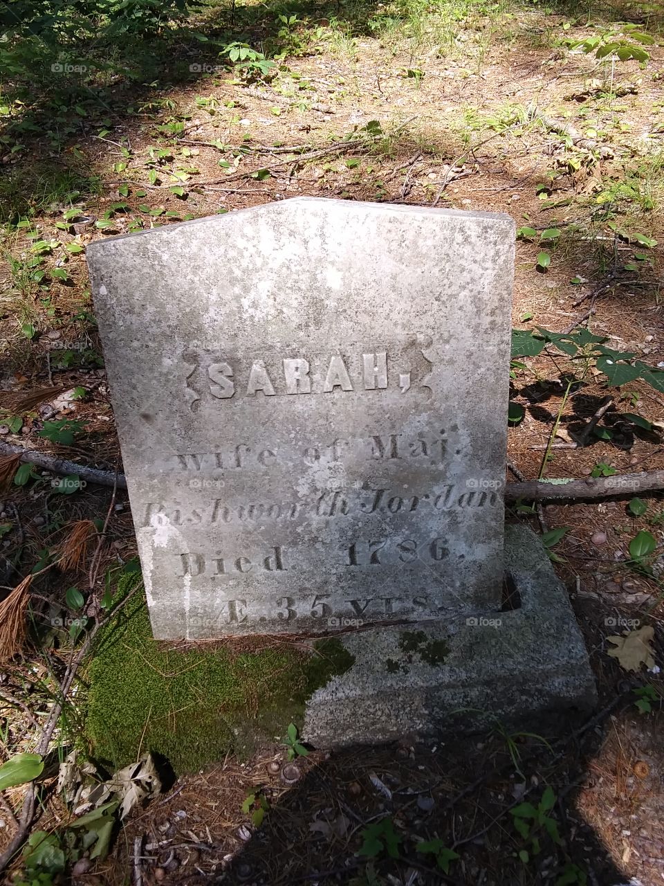 1786 gravestone