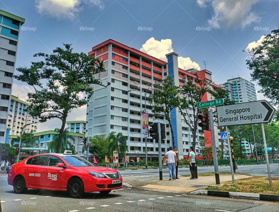 Watch where you at going.