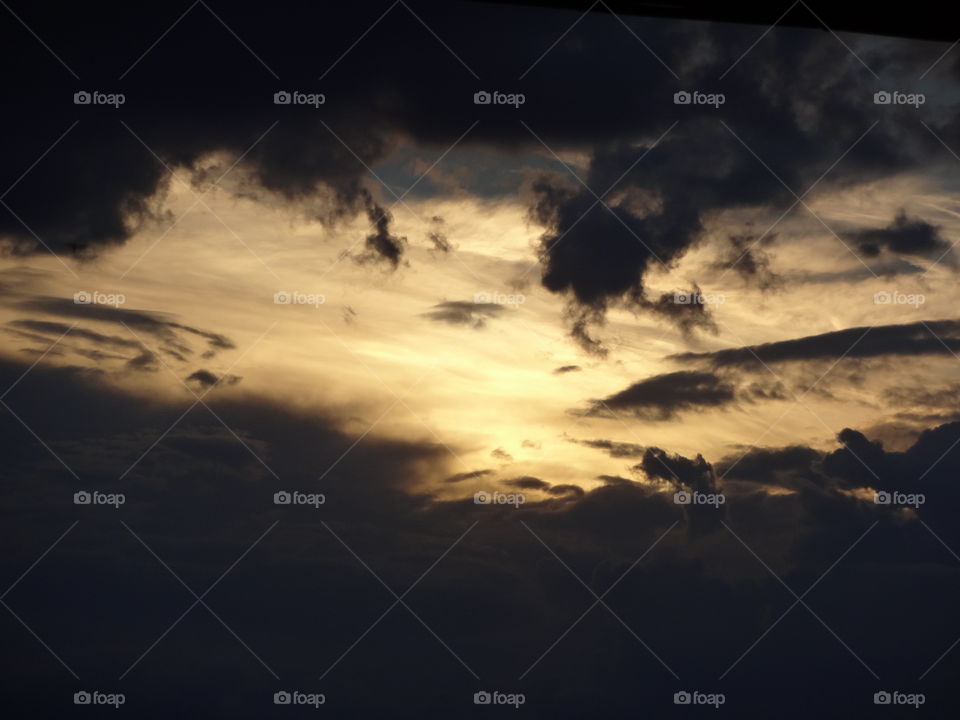 Storm clouds