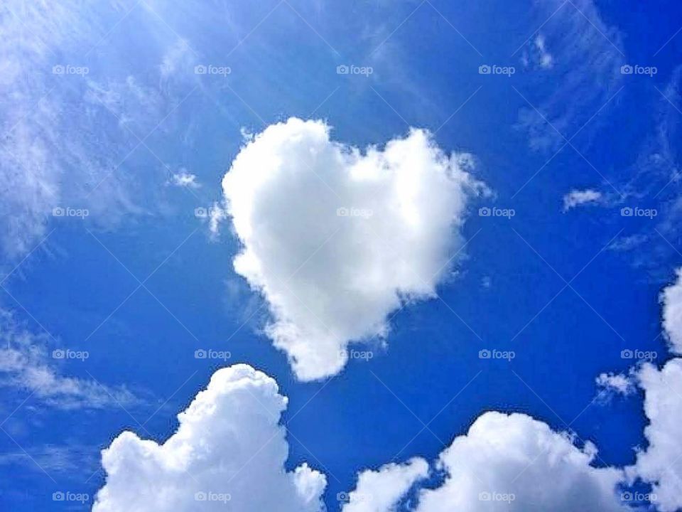 Cloud - Heart Shaped