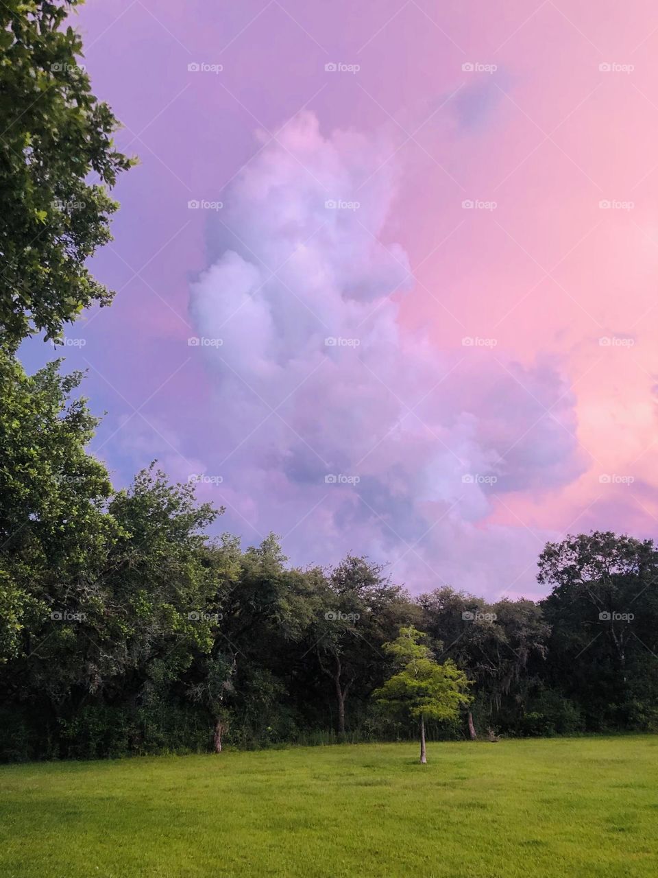 Unbelievable Texas sunset at the ranch before the storm!