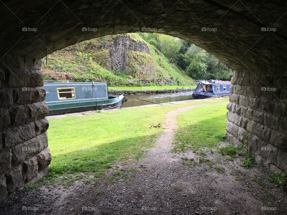 Tunnel to the canal