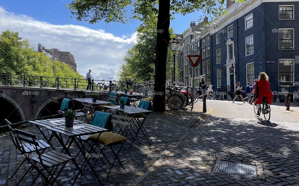 Saturday Morning in July in Amsterdam