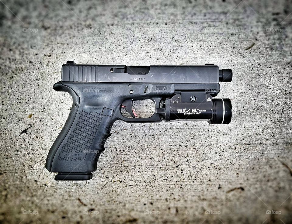 Tools of the trade. Glock. 