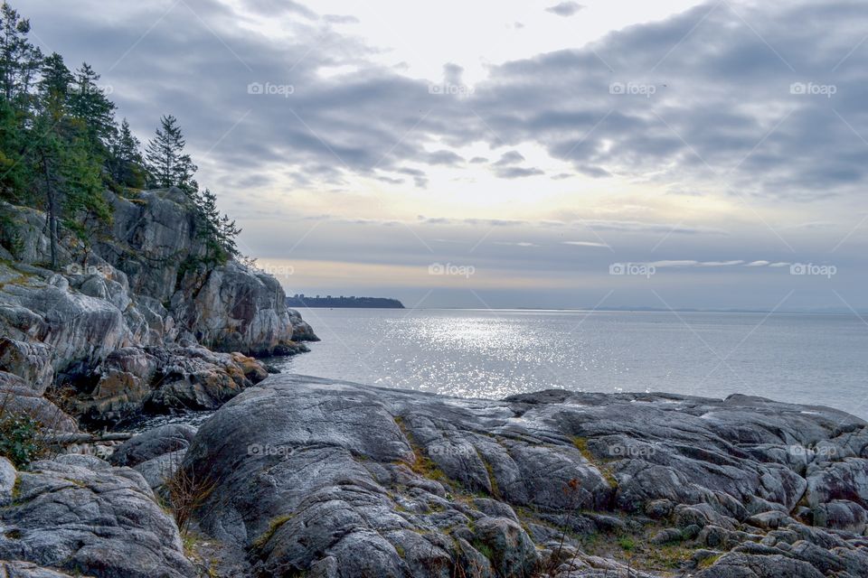 Clouds over Lighthouse Park