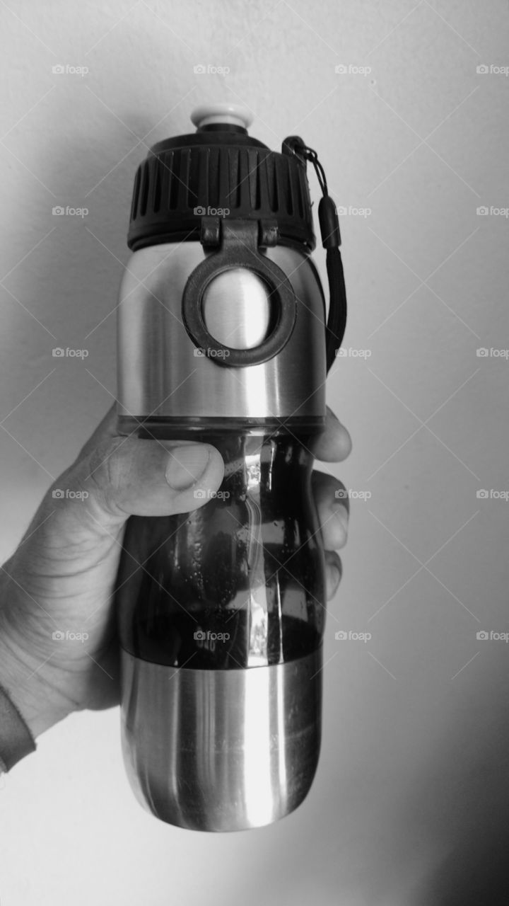 Garrafa d'agua, sport.