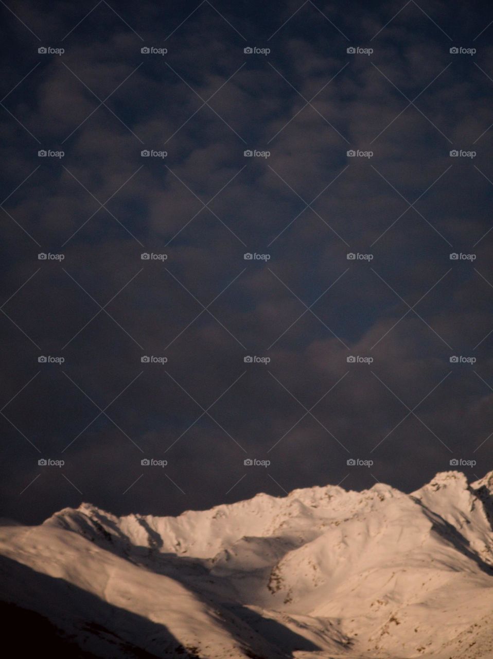 clouding the mountain