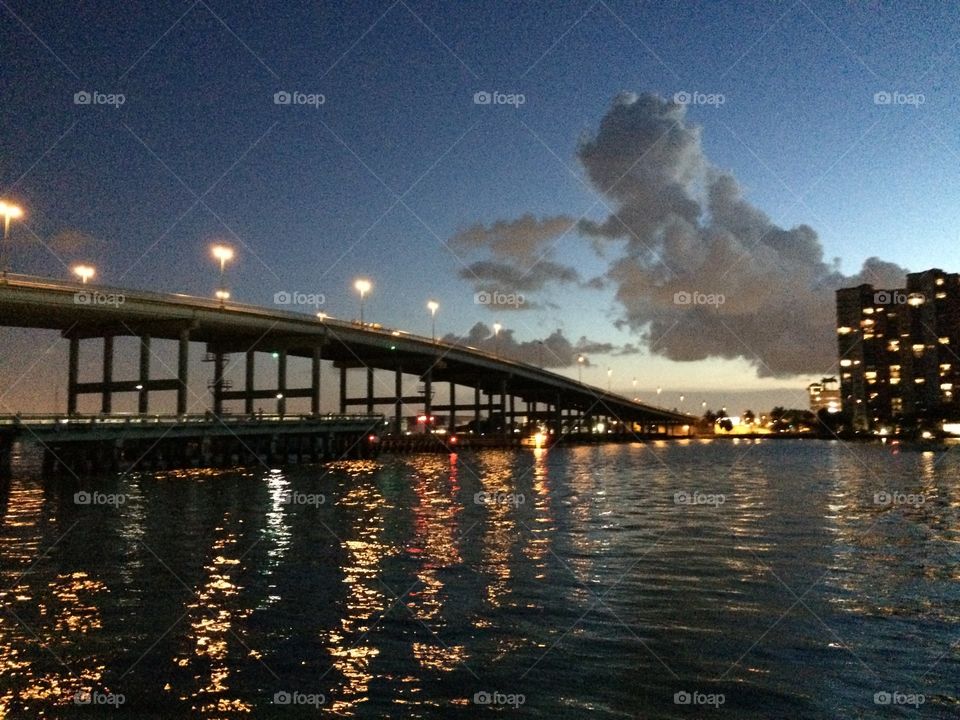 Bridge. Blue Heron Road, Riviera Bch., Florida 