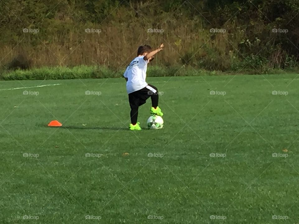 Youth Soccer Player