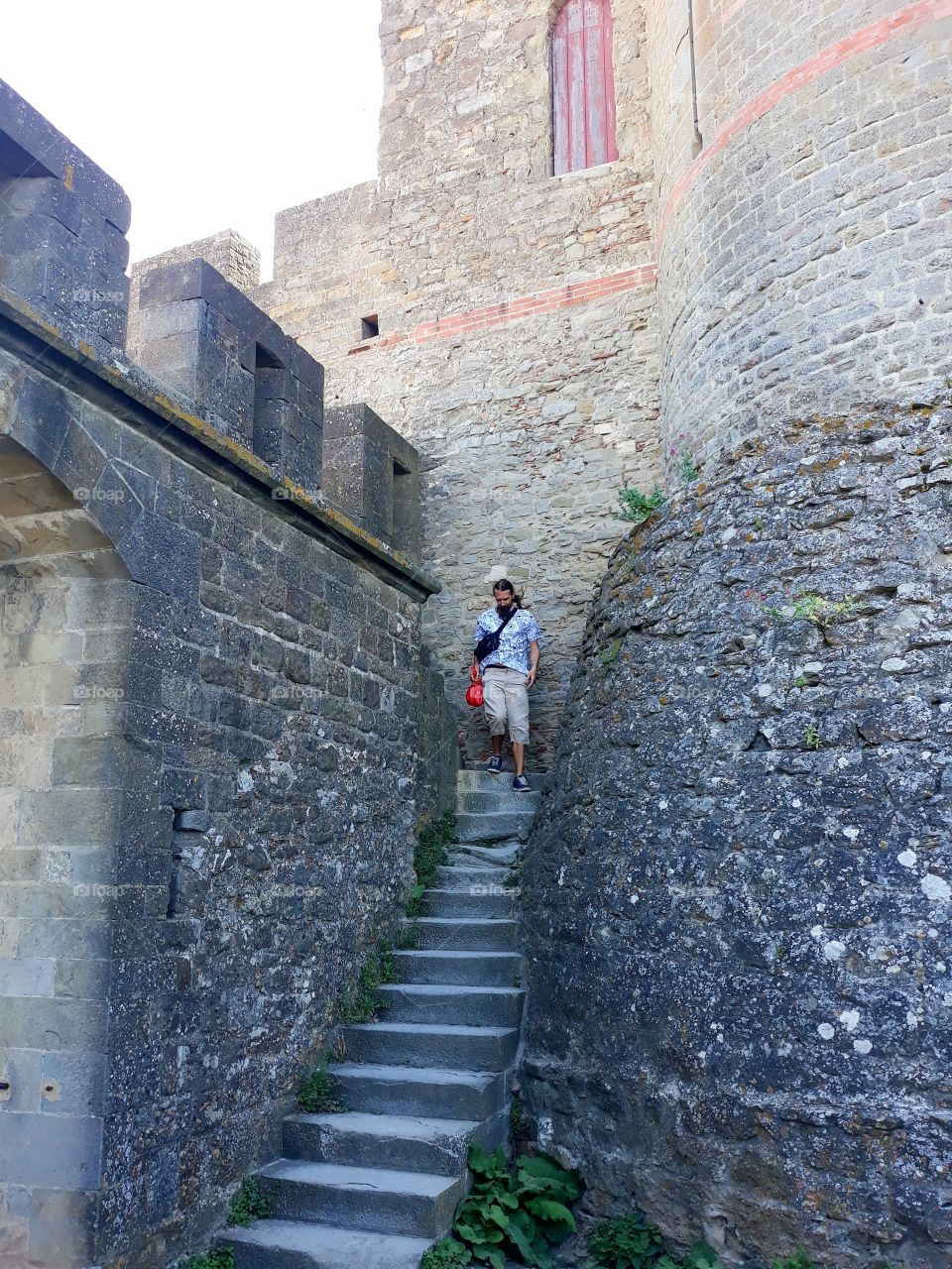 fortified city of Carcassonne, France