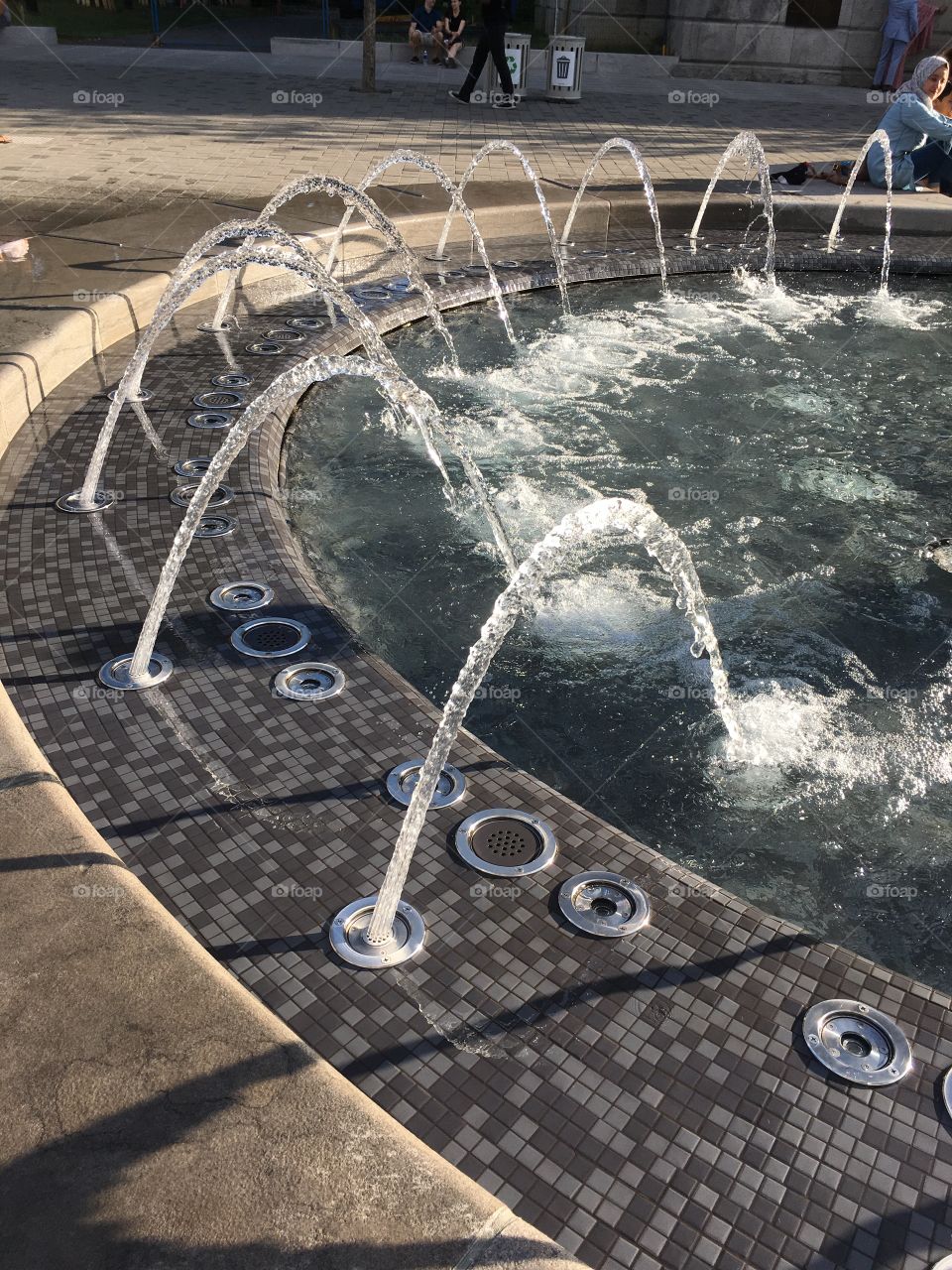 Fountain in Montreal