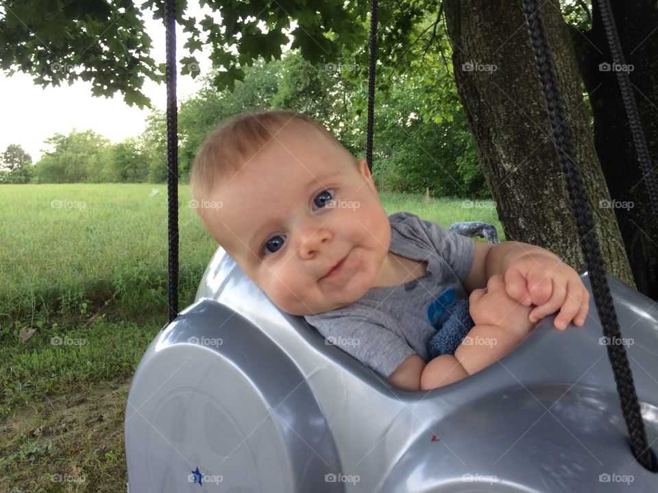 First swing ride