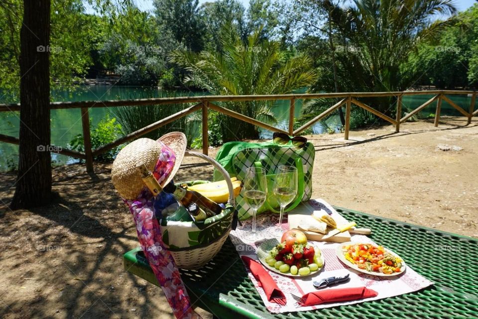 Paradise#nature#lake#palms#picnic