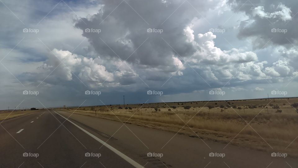 Landscape, Road, No Person, Desert, Sky