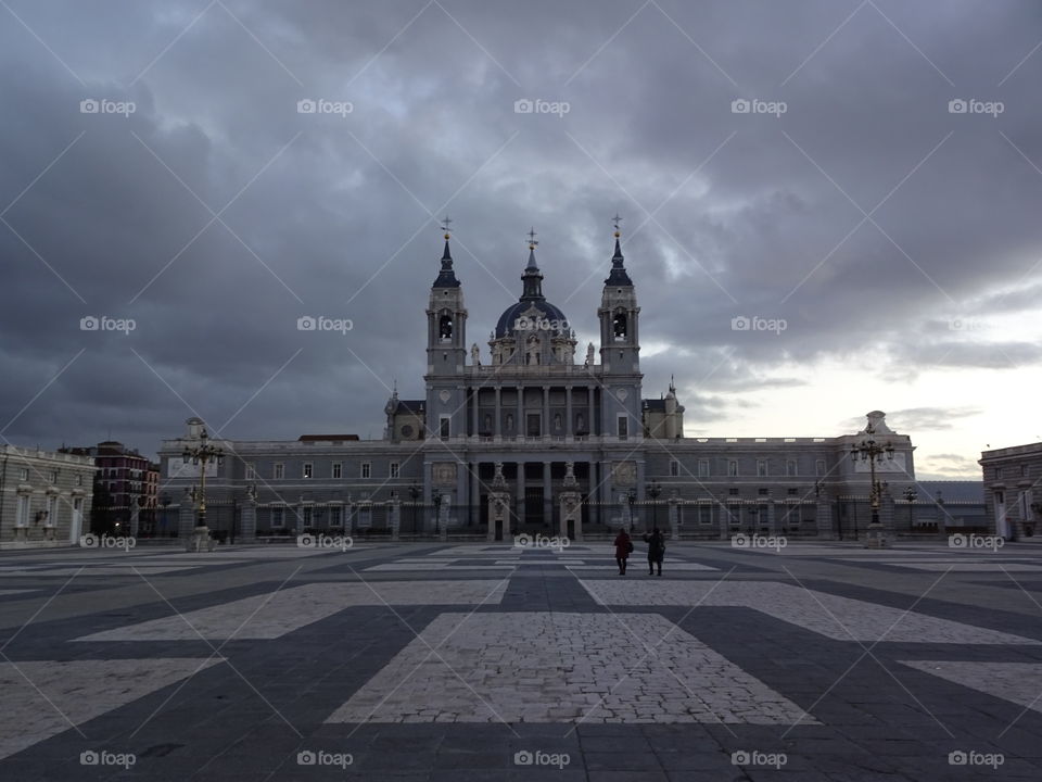 outside the real palace