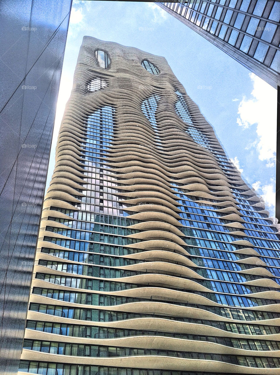 building chicago aquatower aqua tower by fustin