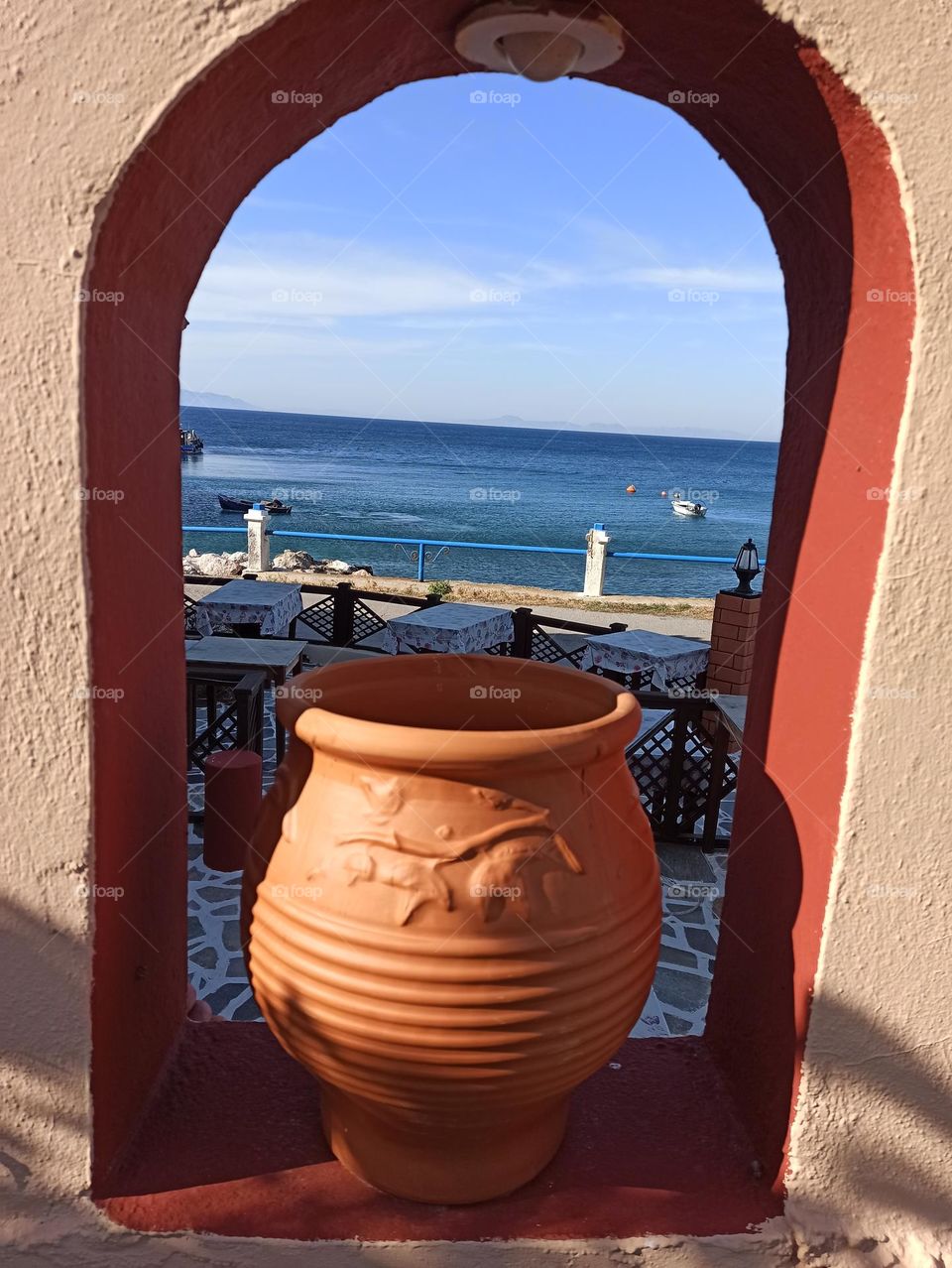 #Greece #Greek_island #Rhodes #view #window #Camirus