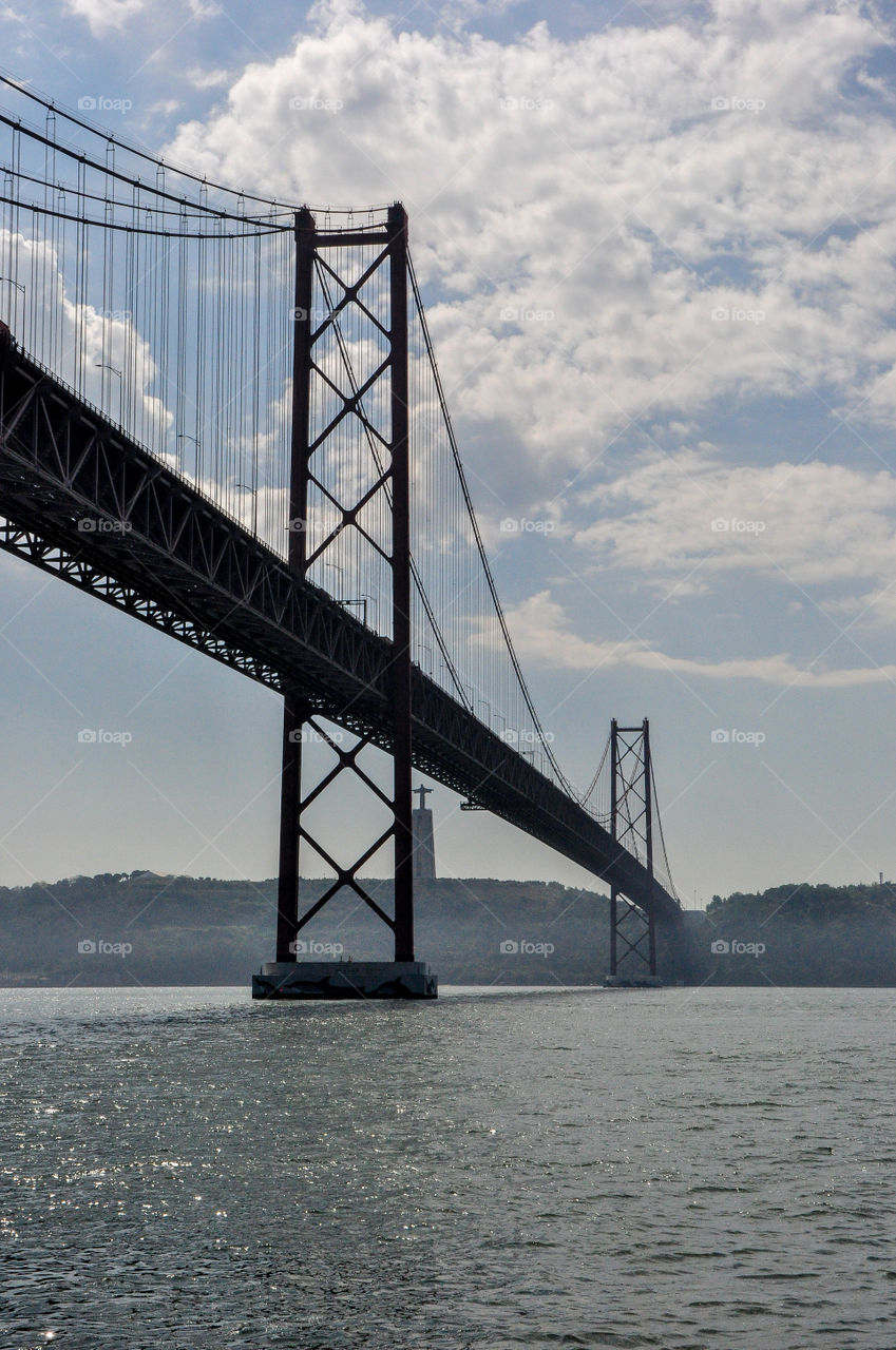 Beautiful bridge in Lisbon