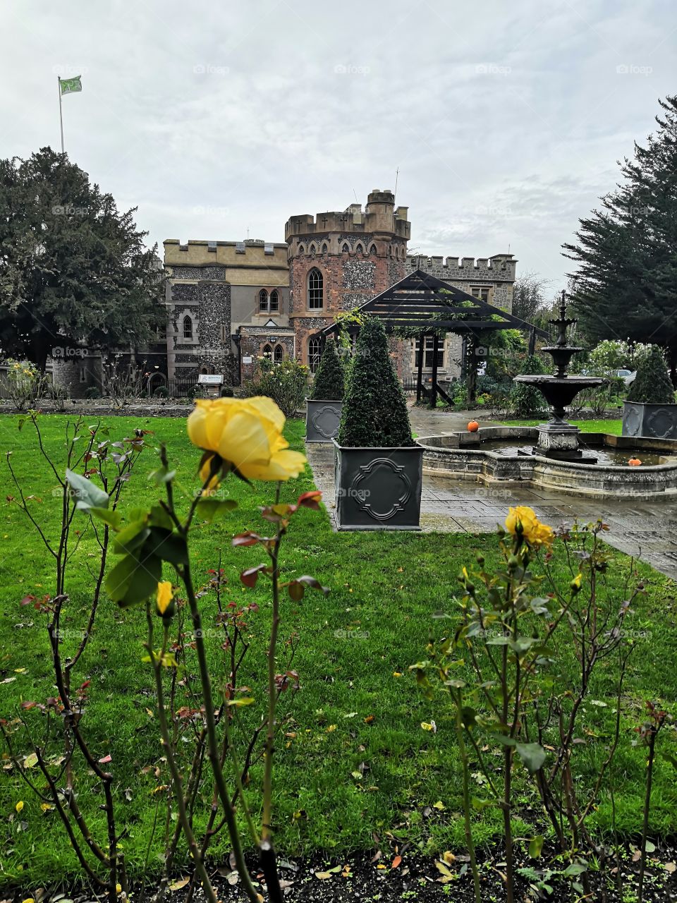 Whistable castle in England