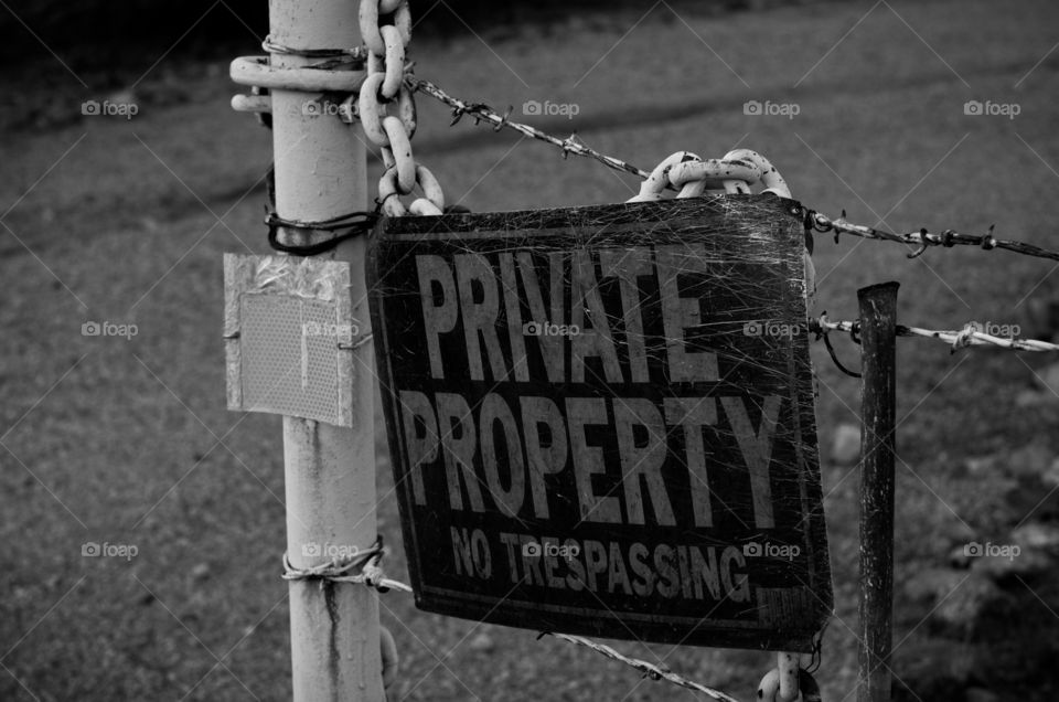 Private Property