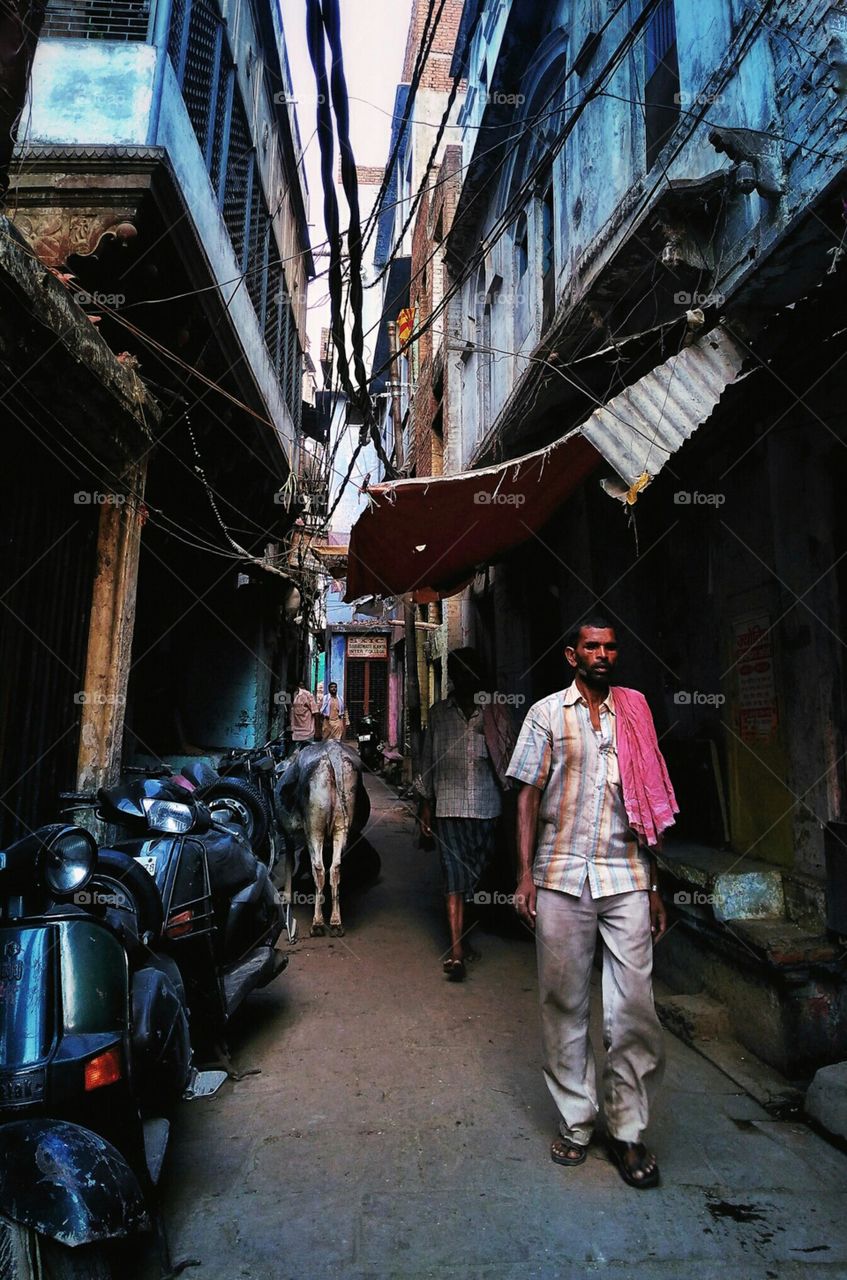 street of varansi