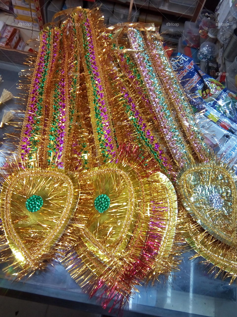 Sehra (wreath)- a unique garland used for marriage function in India.