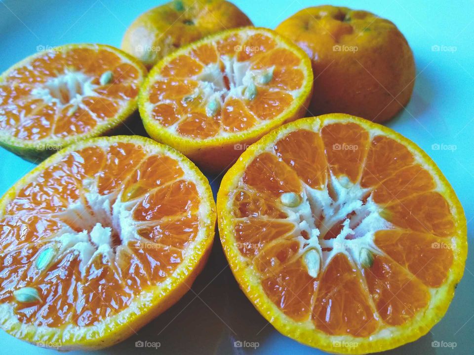 inside of tangerine