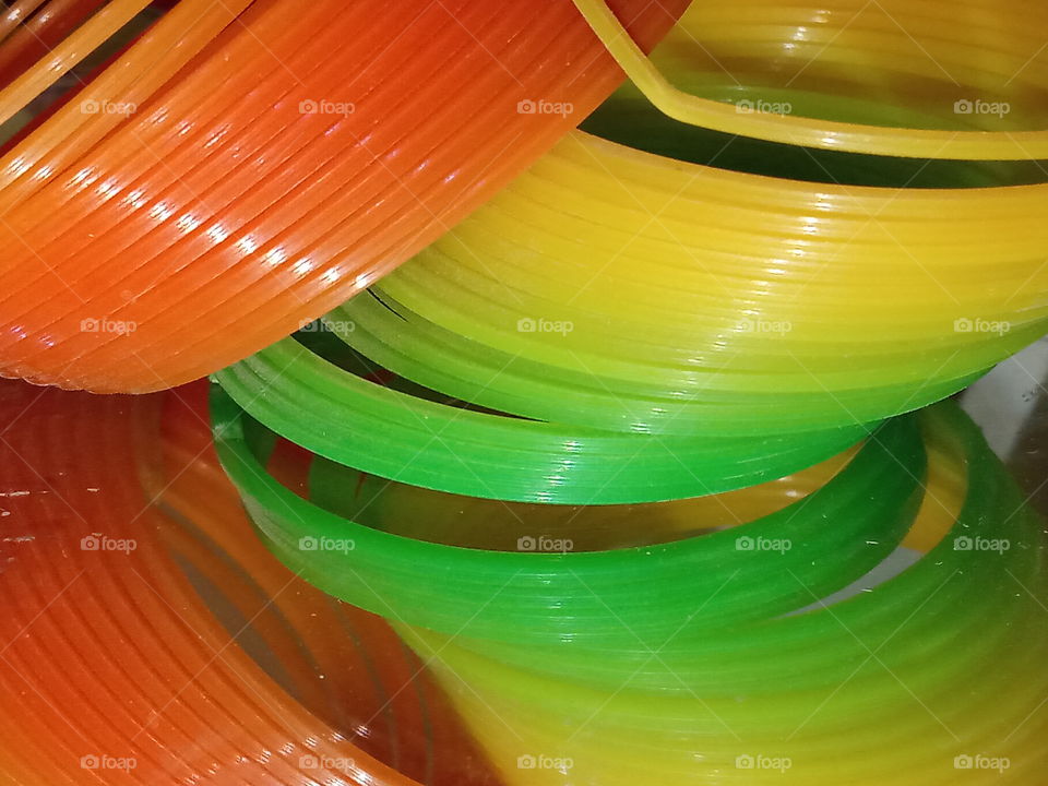 colourful reflection