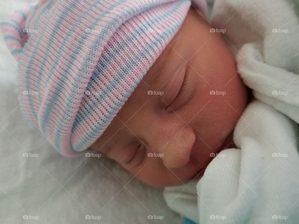 Newborn, Baby, Blanket, Child, Tiny
