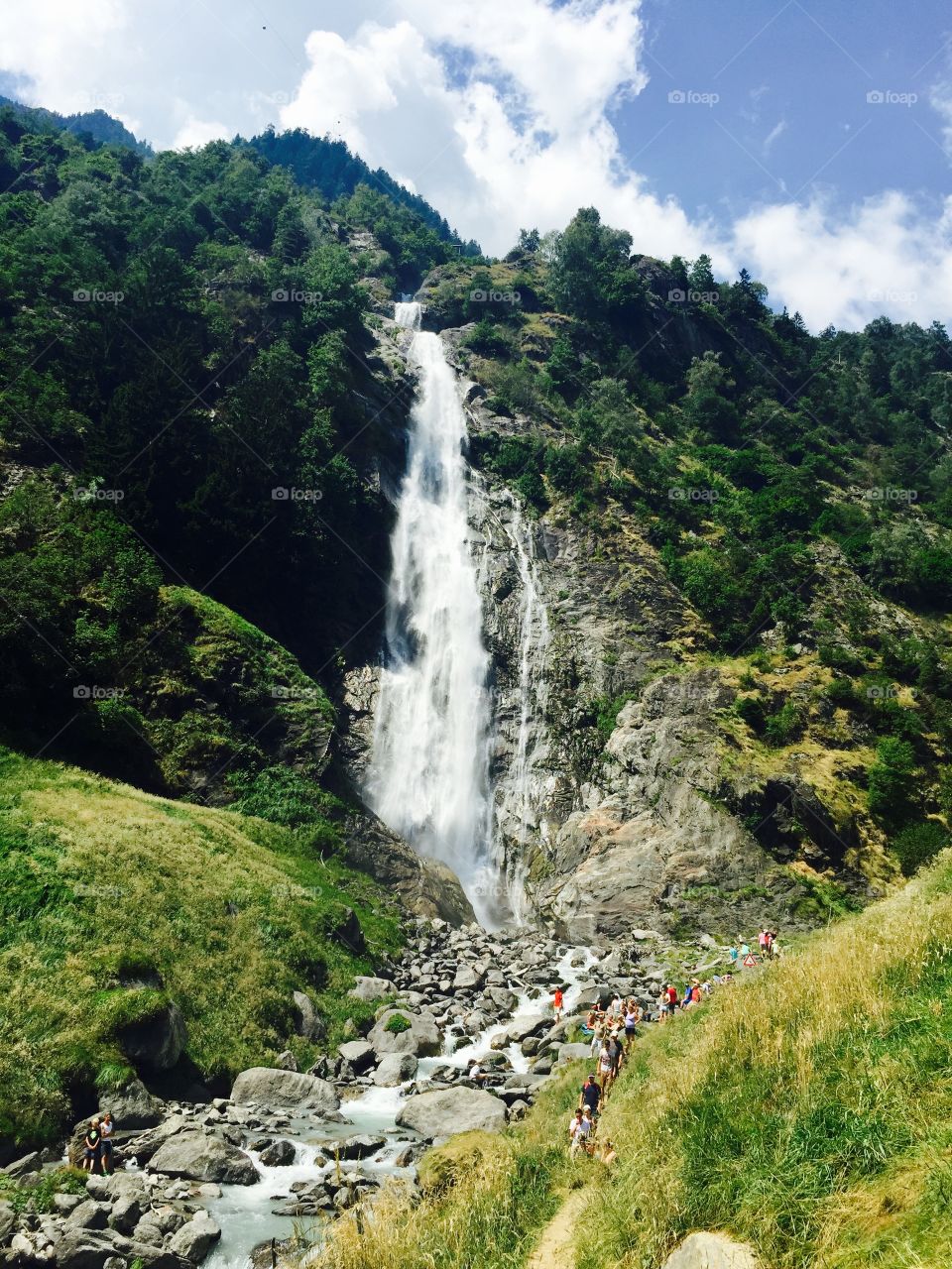 Italian waterfall 