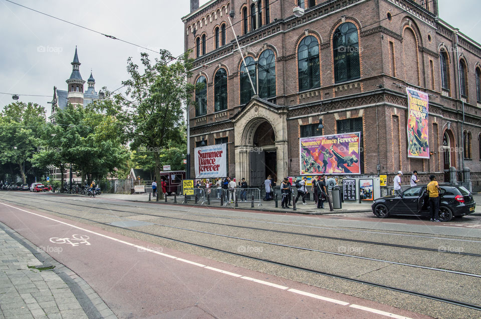 Paradiso Building At Amsterdam The Netherlands 2018. Summer Forever Festival