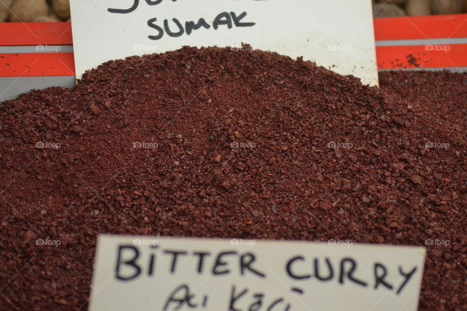 spices on the market