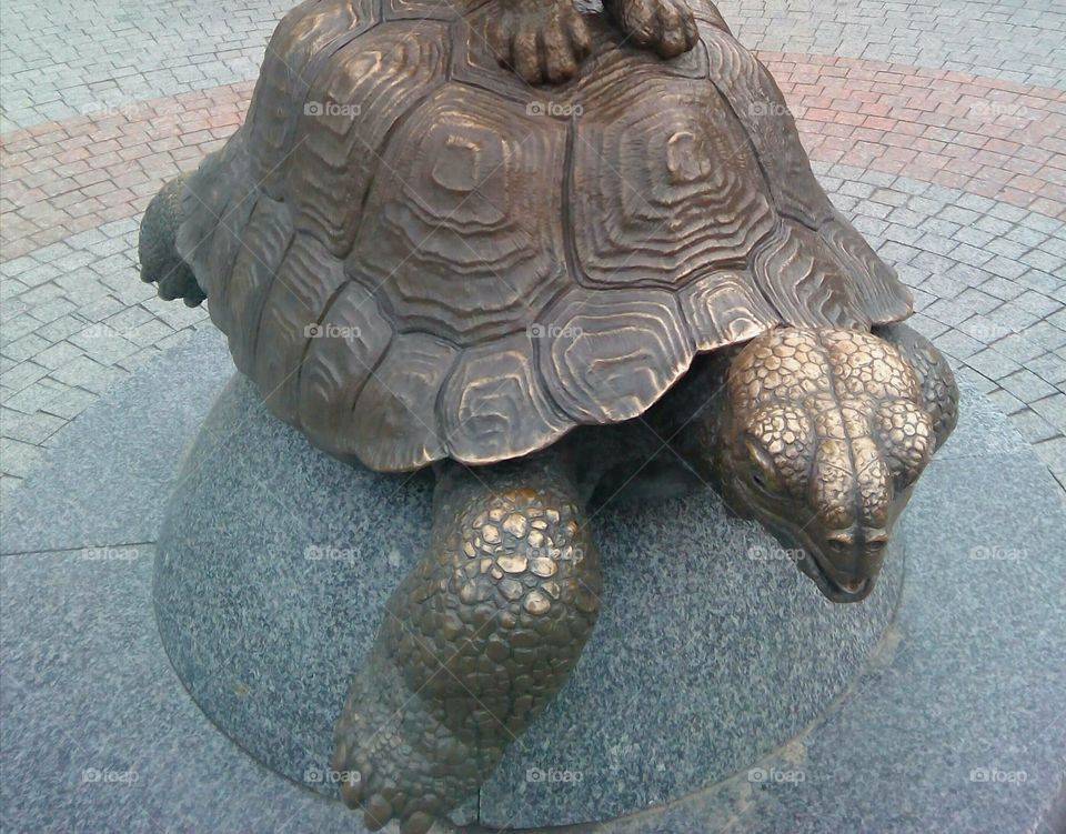 Turtle, Tortoise, Reptile, Sculpture, Ancient