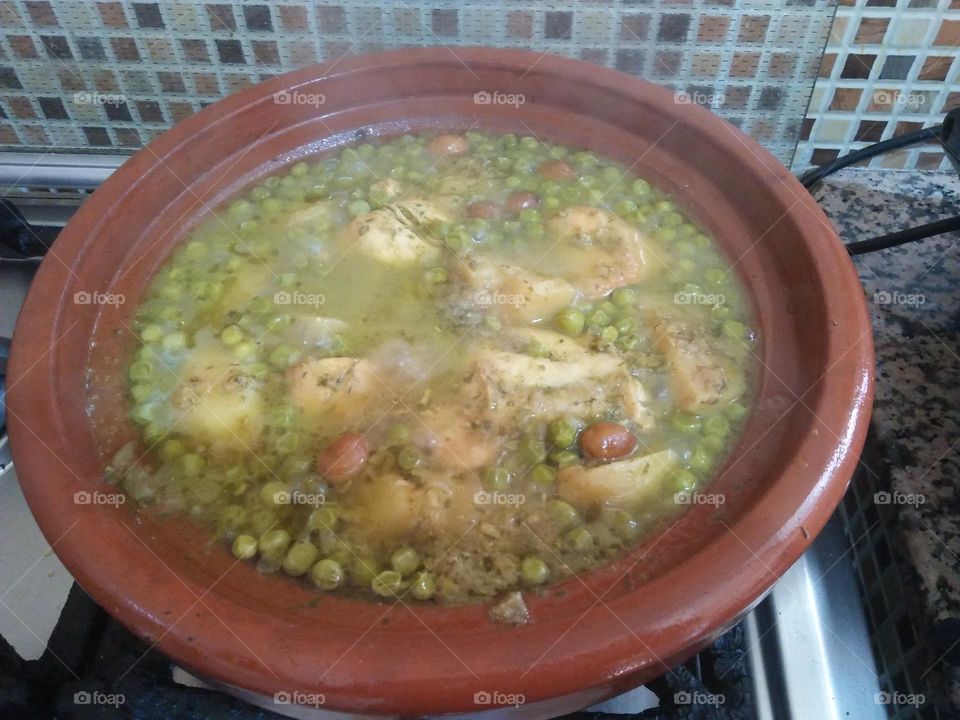 Moroccan tajine.