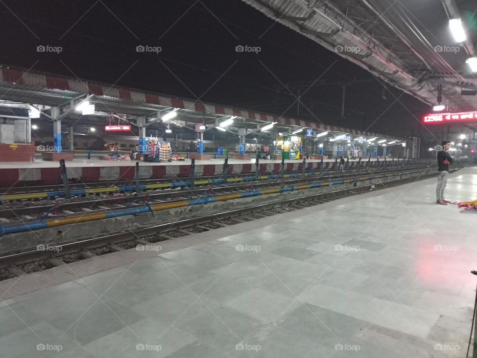 this is the picture of a railway station in my country