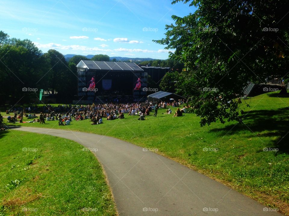 Park & Festival. Øyafestivalen, Oslo, Norway