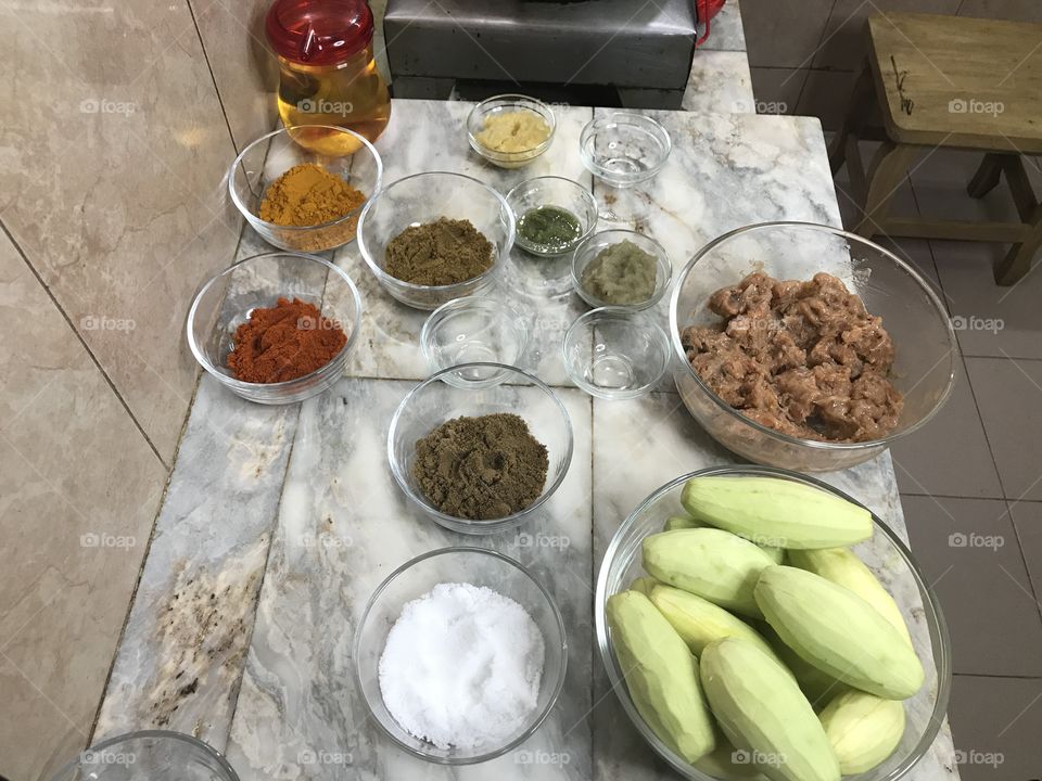 Preparation of food