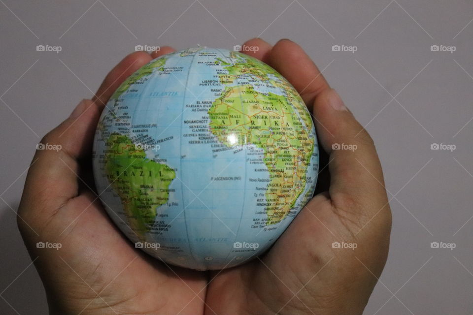 world on your hand