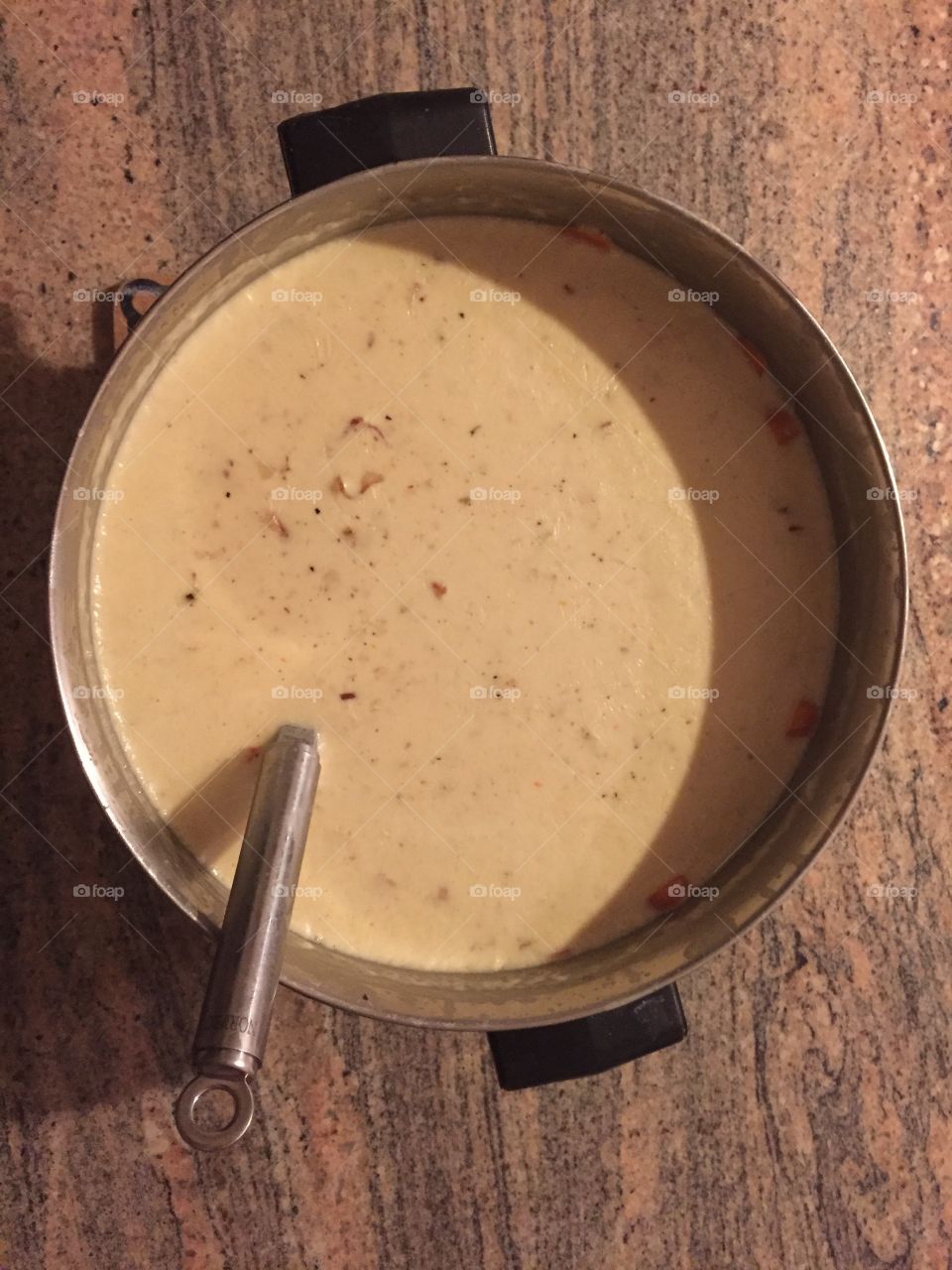New England clam chowder 