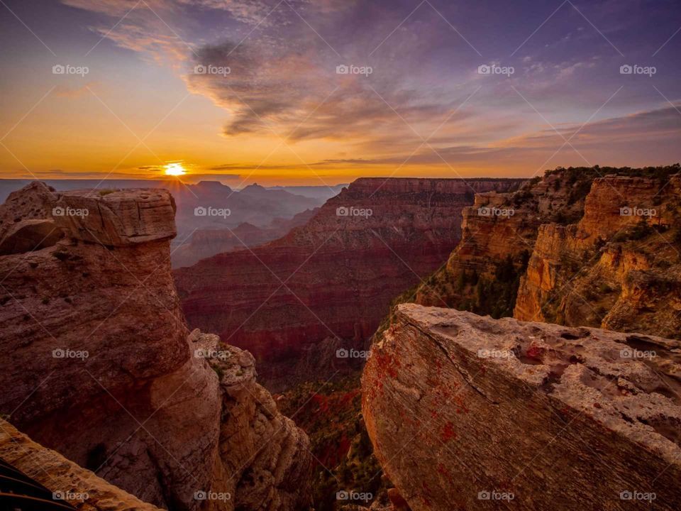 Sunrise Pic from the grand canyon south rim