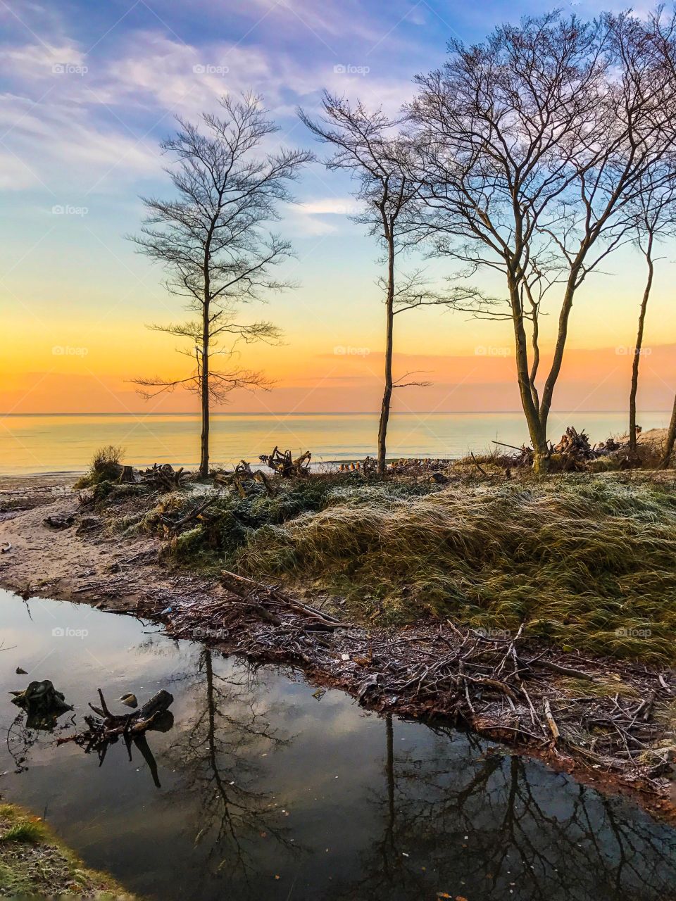 View of dramatic sky during sunset