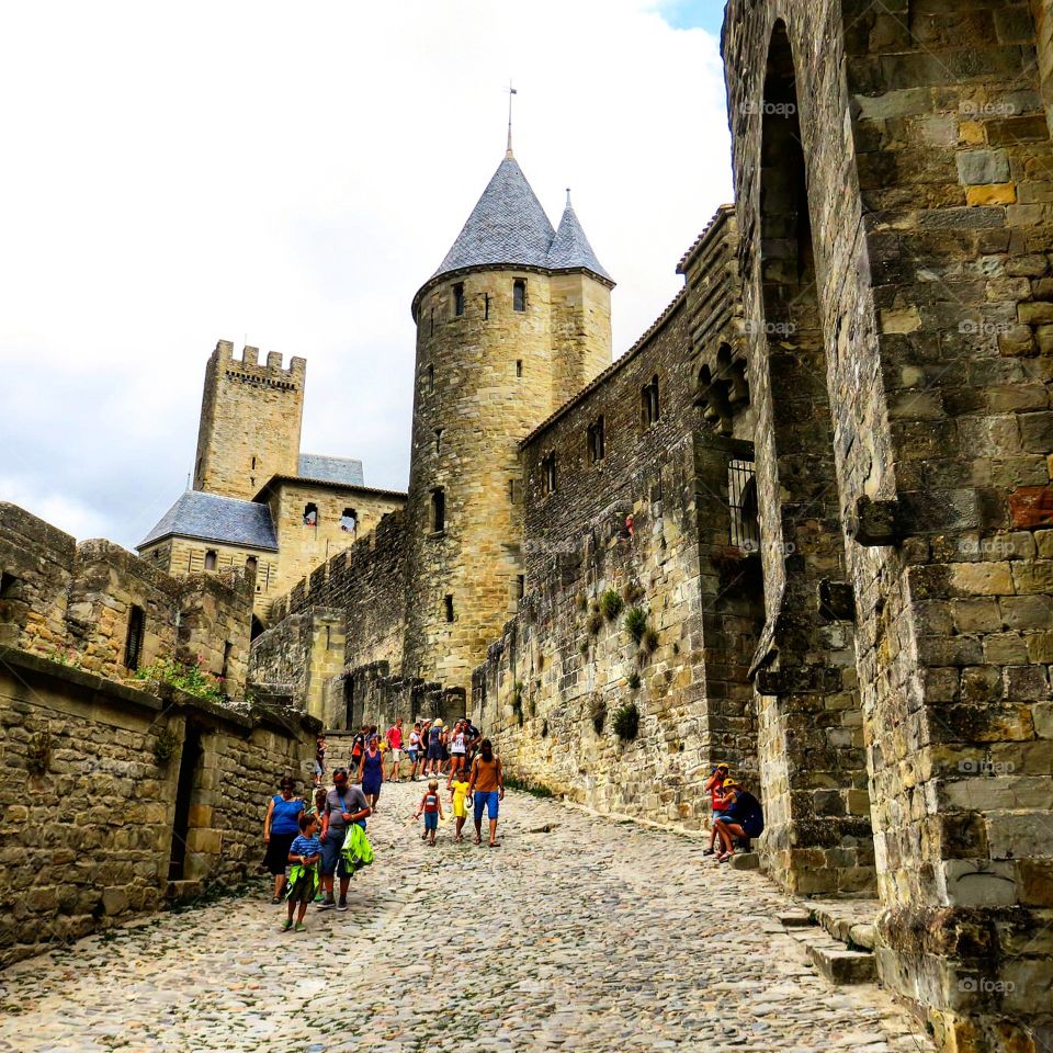 In the Medieval City of Carcassonne