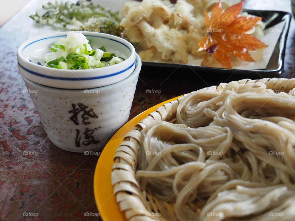 Traditional soba